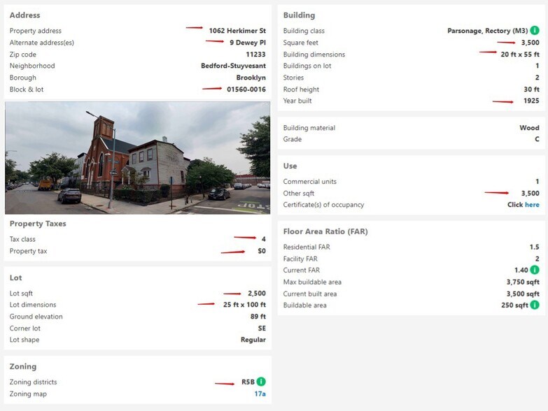 More Photos Of 1064 Herkimer St, Brooklyn Specialty For Sale