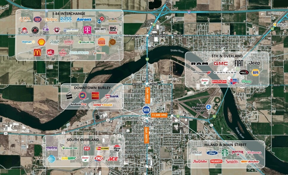 More Photos Of 1054 Overland Ave, Burley Restaurant For Lease