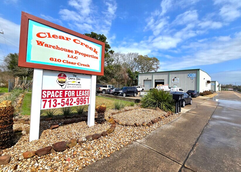 Primary Photo Of 614 Clear Creek Ave, League City Warehouse For Lease