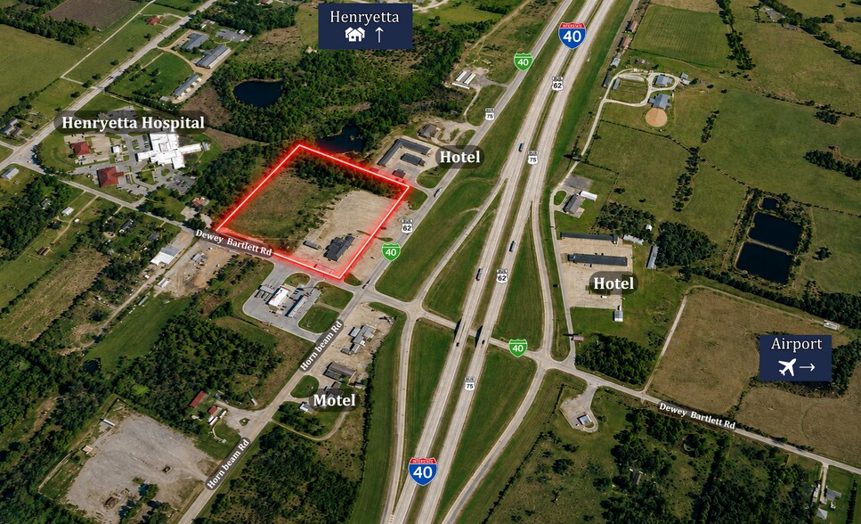 More Photos Of 102 Dewey Bartlett Ave, Henryetta Truck Stop For Sale