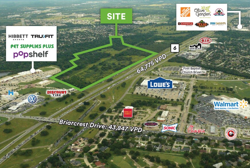 More Photos Of North Earl Rudder Freeway, Bryan Land For Sale