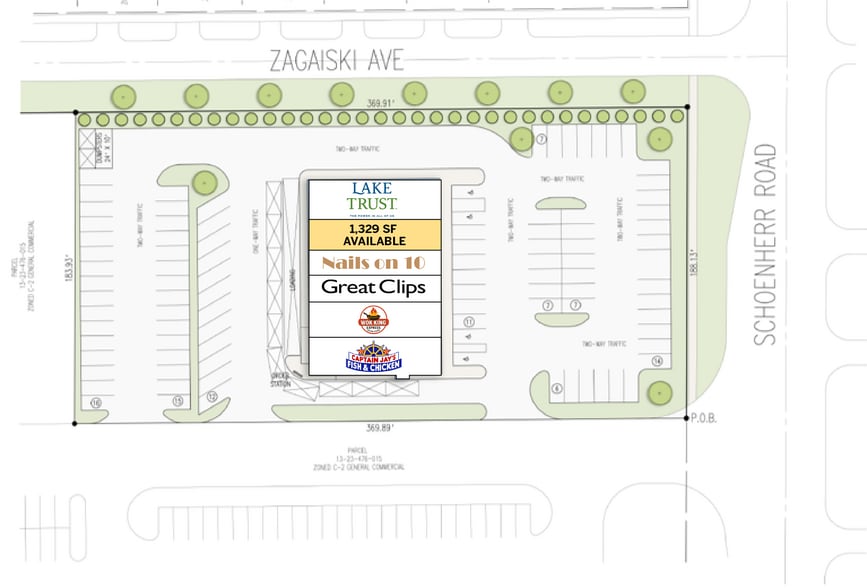 More Photos Of 25377-25397 Schoenherr Rd, Warren Storefront For Lease