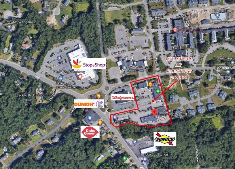 More Photos Of 6-12 Chestnut St, Foxborough Unknown For Lease