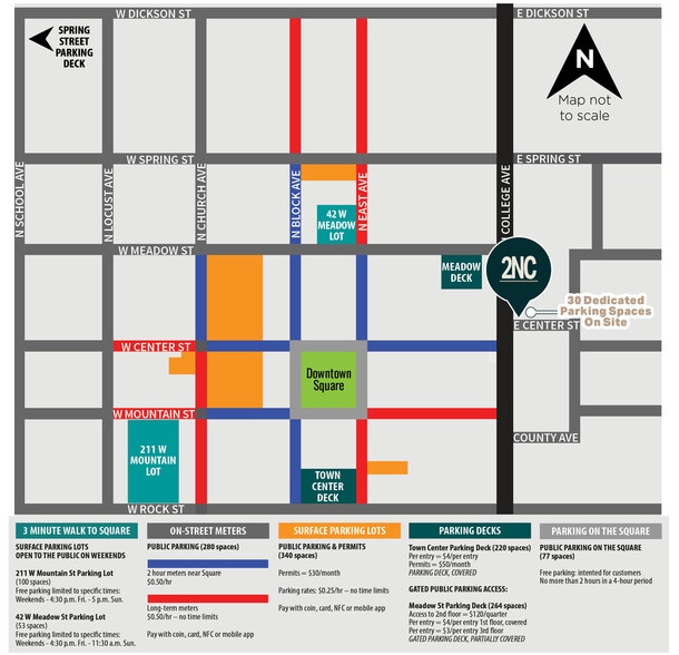 More Photos Of 2 N College Ave, Fayetteville Office For Lease