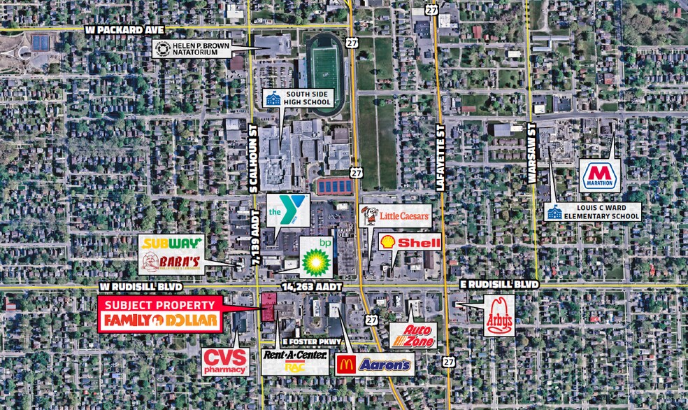 More Photos Of 102 E Rudisill Blvd, Fort Wayne General Retail For Sale