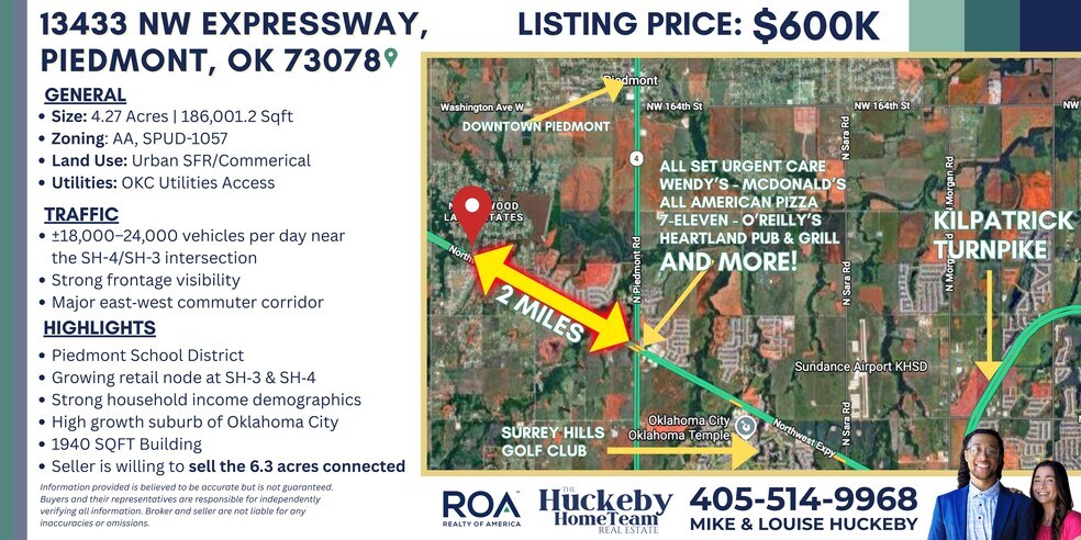 More Photos Of 13433 NW Expressway, Piedmont Flex For Lease