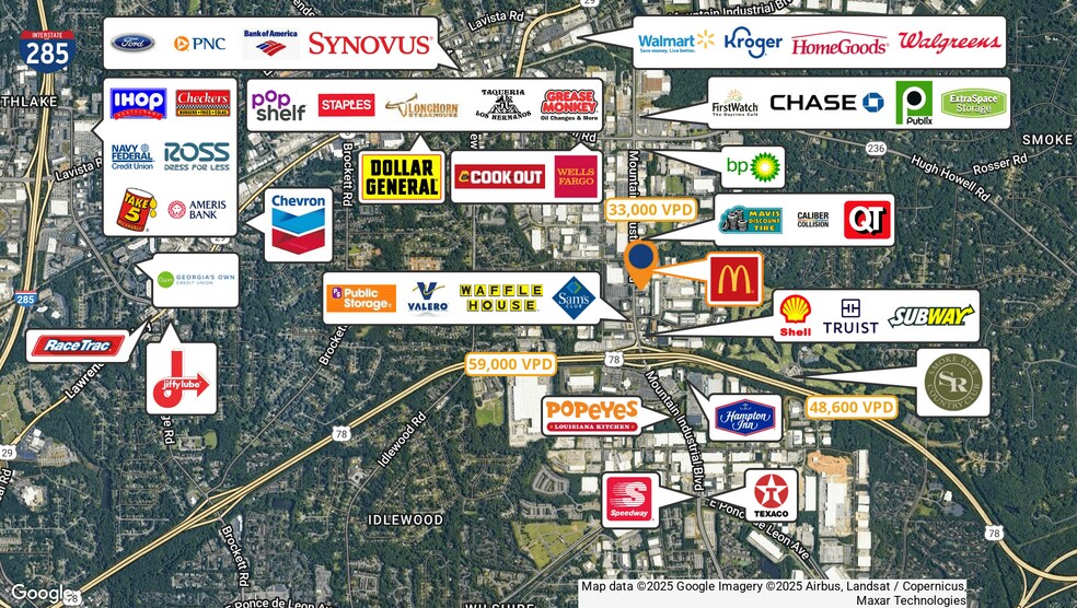 More Photos Of 1949 Mountain Industrial Blvd, Tucker Restaurant For Sale