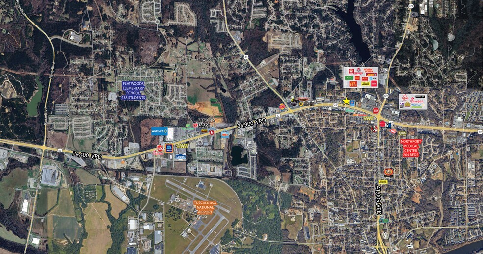 More Photos Of 2500 McFarland Blvd, Northport Fast Food For Sale