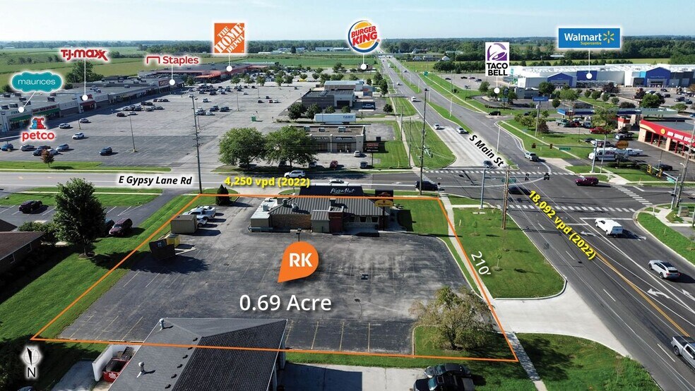 More Photos Of 1099 S Main St, Bowling Green Land For Lease