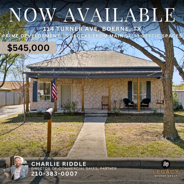 More Photos Of 114 Turner Ave, Boerne Office For Sale