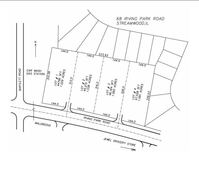 More Photos Of 68 E Irving Park Rd, Streamwood Land For Sale