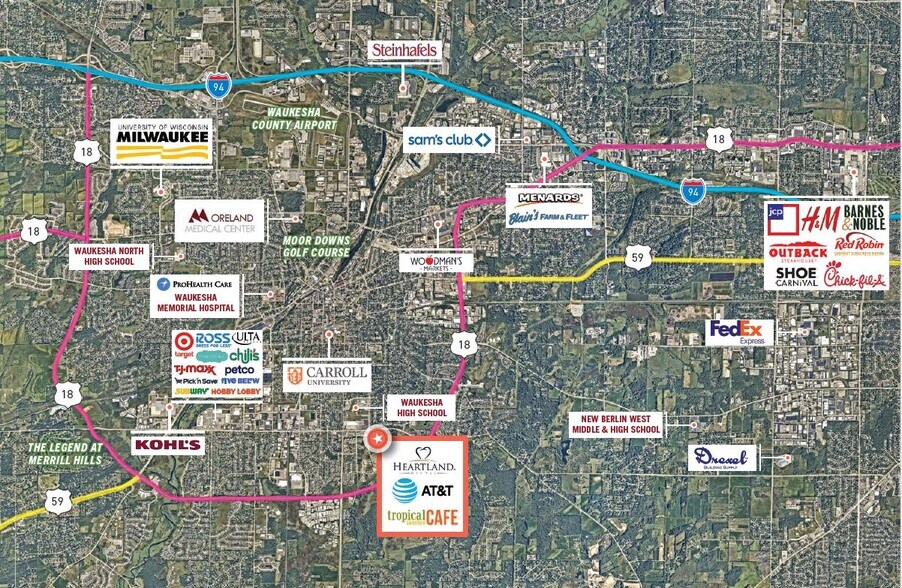 More Photos Of 701 E Sunset Dr, Waukesha General Retail For Sale