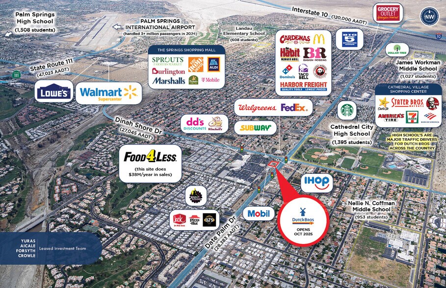 More Photos Of 34051 Date Palm Dr, Cathedral City Fast Food For Sale