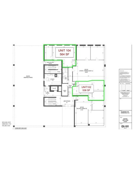 More Photos Of 99 Morris Ave, Springfield Office For Lease