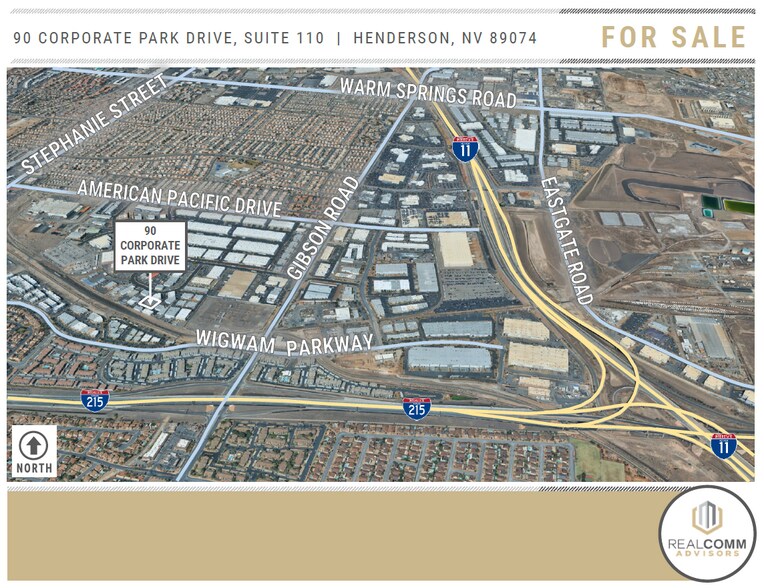 More Photos Of 90 Corporate Park Dr, Henderson Warehouse For Sale