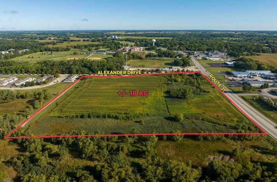 More Photos Of SWC Route 31 & Alexander Drive @ Alexander Drive, Johnsburg Land For Lease