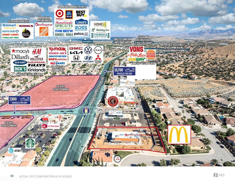 More Photos Of 3854 Rancho Vista Blvd, Palmdale Fast Food For Sale