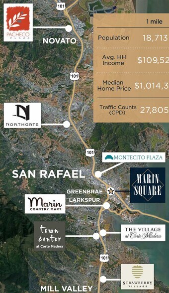 More Photos Of 75 Bellam Blvd, San Rafael Unknown For Lease