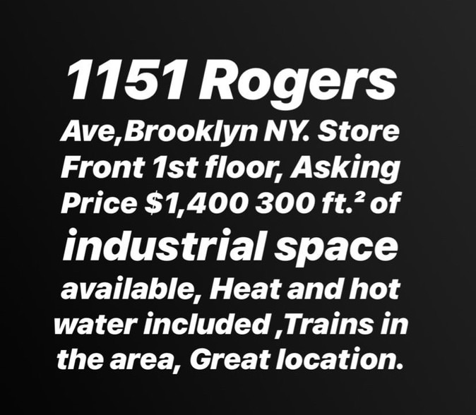 More Photos Of 1151 Rogers Ave, Brooklyn Storefront Retail Residential For Sale