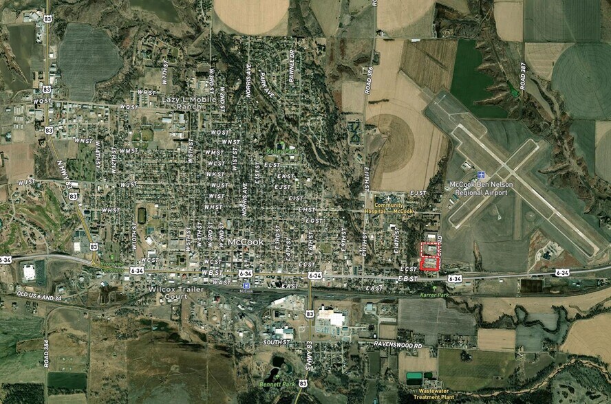 More Photos Of 308 Airport Rd, McCook Warehouse For Sale