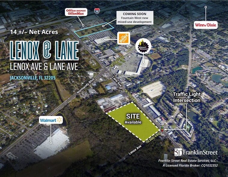 Primary Photo Of 1254 Lane Ave S, Jacksonville Land For Sale
