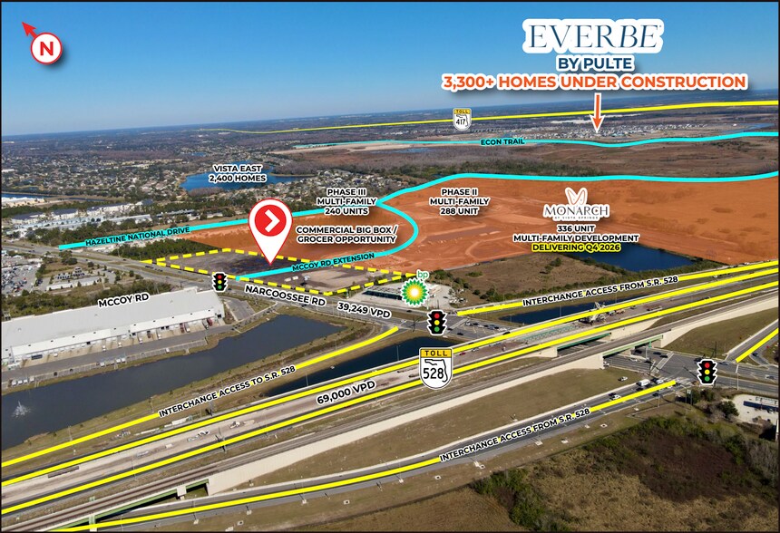 More Photos Of Narcoossee Rd & McCoy Rd, Orlando General Retail For Lease