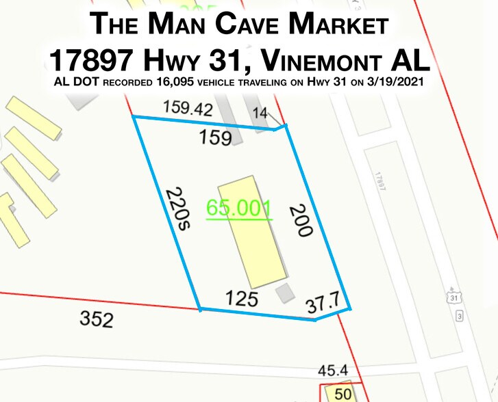 More Photos Of 17897 US-31, Vinemont General Retail For Sale