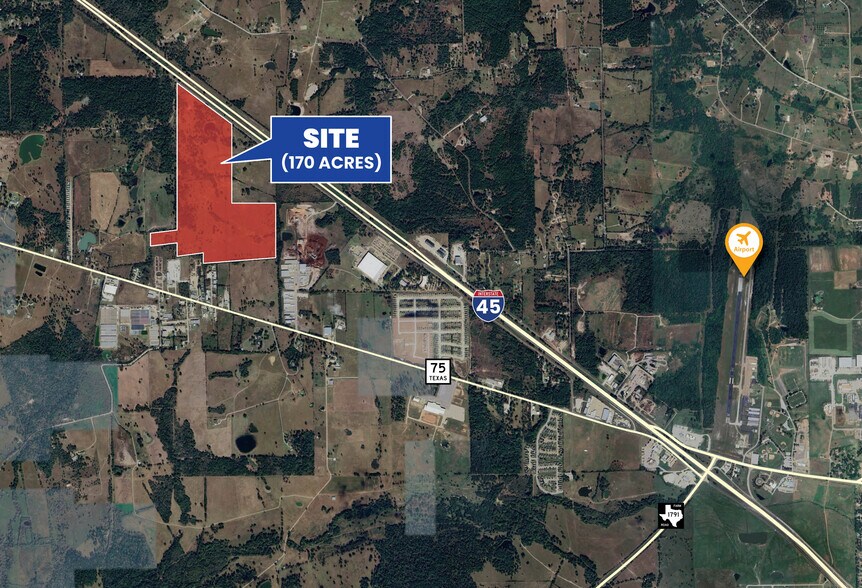 More Photos Of 1031 Interstate 45, Huntsville Land For Sale