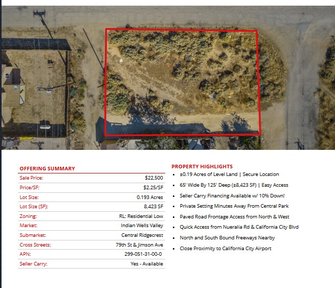 More Photos Of 8000 California City blvd, California City Land For Sale