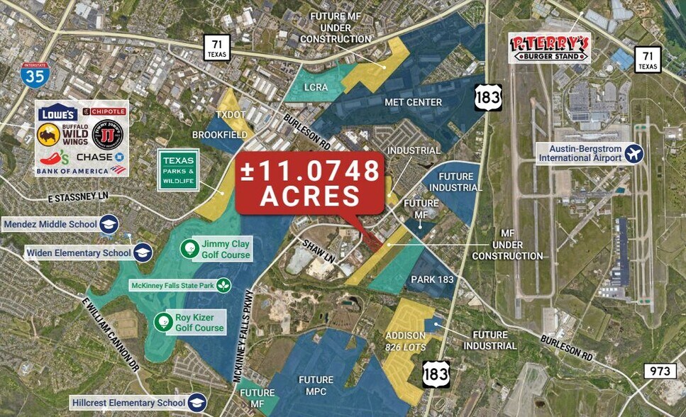 More Photos Of Shaw Lane, Austin Land For Sale