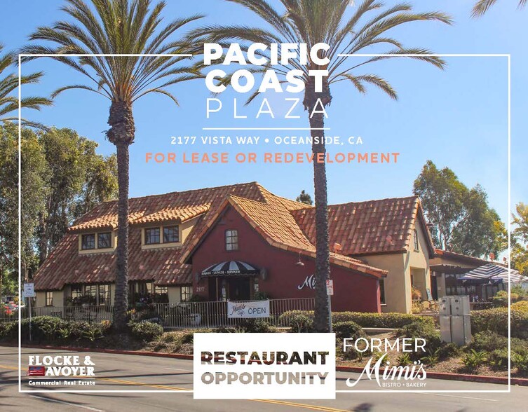 Primary Photo Of 2177 Vista Way, Oceanside Restaurant For Lease