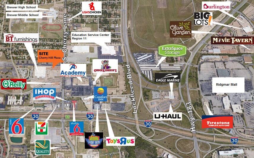 More Photos Of 1598-1636 S Cherry Ln, White Settlement Unknown For Lease