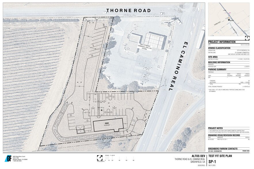 Primary Photo Of 875 El Camino Real, Greenfield Land For Lease