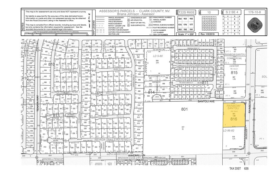 8025 S Rainbow Blvd, Las Vegas, NV 89139 Storefront Retail