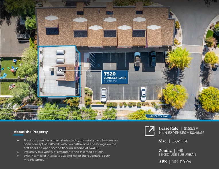 More Photos Of 7520 Longley Ln, Reno Freestanding For Lease
