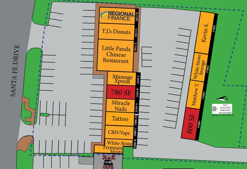 More Photos Of 1808-1812 Santa Fe Dr, Weatherford Unknown For Lease