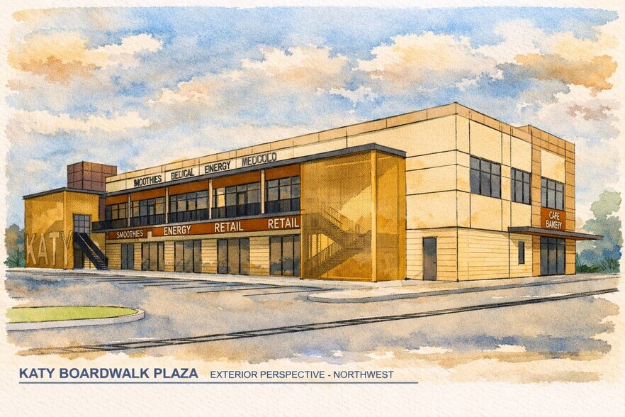 More Photos Of SWQ of Kingsland & Katy For Bend County Rd blvd, Katy General Retail For Lease