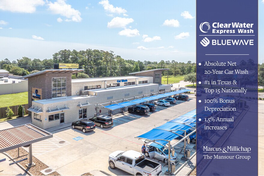 Primary Photo Of 610 Texas 336 Loop, Conroe Carwash For Sale