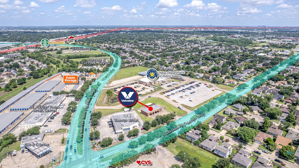 More Photos Of 12250 S Gessner Dr, Houston Auto Repair For Sale