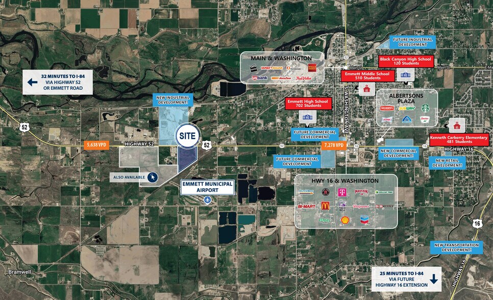 More Photos Of 2213 W Highway 52, Emmett Land For Sale