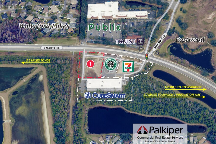 Primary Photo Of 1890 S Alafaya Trl, Orlando Land For Lease