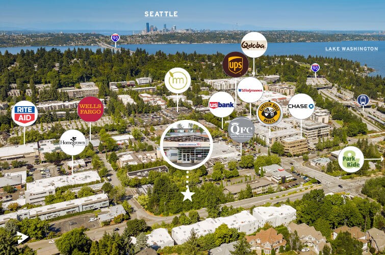 More Photos Of 2830 80th Ave SE, Mercer Island Bank For Sale