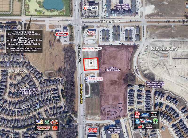 More Photos Of 6675 S Custer Rd, McKinney Storefront For Lease