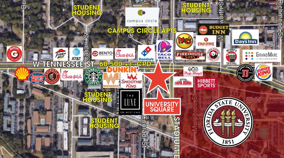 More Photos Of 1525 W Tennessee St, Tallahassee Freestanding For Lease