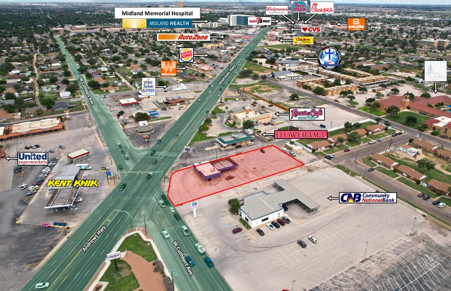More Photos Of 3001 W Cuthbert Ave, Midland Land For Lease