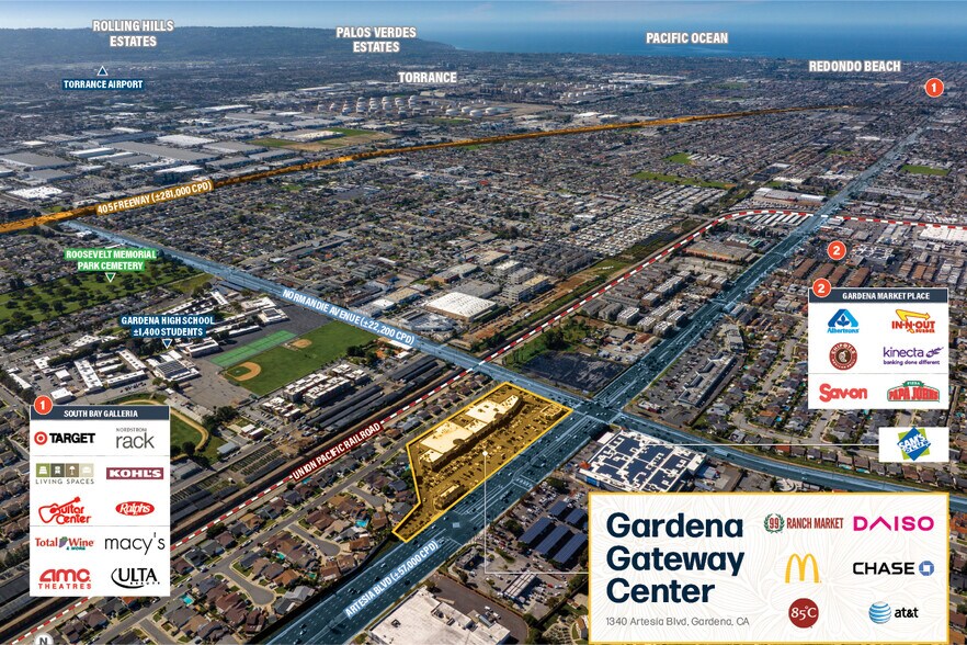 More Photos Of 1340-1386 W Artesia Blvd, Gardena General Retail For Sale