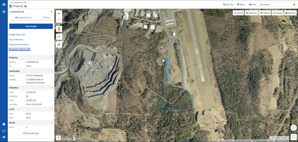 More Photos Of 0 Airpark Road, West Lebanon Land For Lease