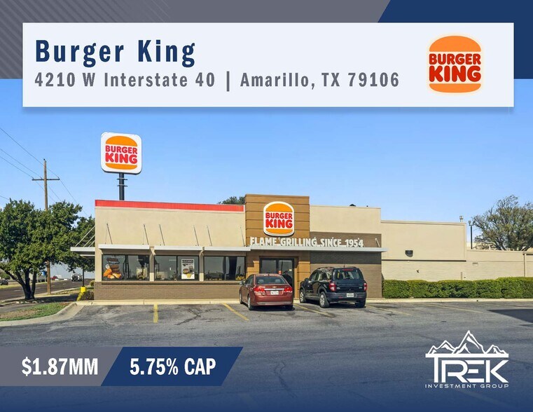 Primary Photo Of 4210 W Interstate 40, Amarillo Fast Food For Sale