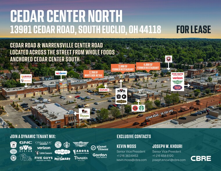 Primary Photo Of 13901-13905 Cedar Rd, South Euclid Freestanding For Lease