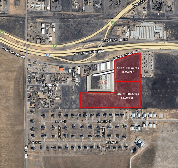 Primary Photo Of I-40 W Frontage East of Hope Dr, Amarillo Land For Sale